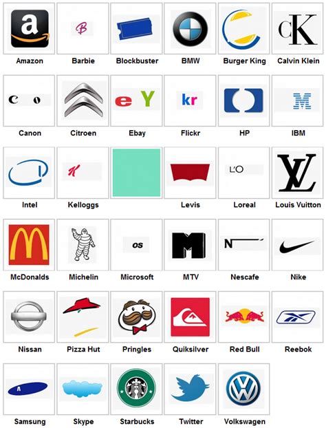 All Logo Quiz Answers .